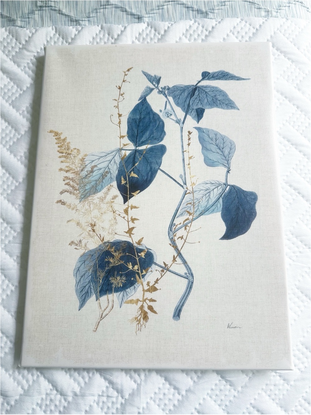 3 Piece Floral Canvas Prints Size 15.5”x 11.5” each - Picture 2 of 10